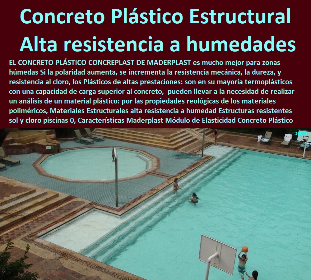 Materiales Estructurales alta resistencia a humedad Estructuras resistentes sol y cloro piscinas 0, Características Maderplast Módulo de Elasticidad 0, Concreto Plástico Estructural Maderplast 0, características de los materiales Materiales Estructurales alta resistencia a humedad Estructuras resistentes sol y cloro piscinas 0, Características Maderplast Módulo de Elasticidad 0, Concreto Plástico Estructural Maderplast 0, características de los materiales